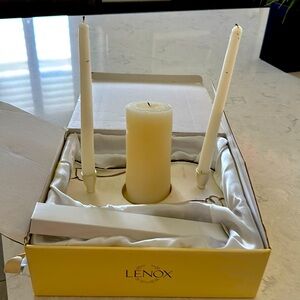 Lenox Wedding Unity Candle Set